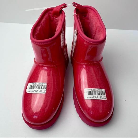 NWT UGG Clear Mini Boot — Pink - Picture 3 of 8